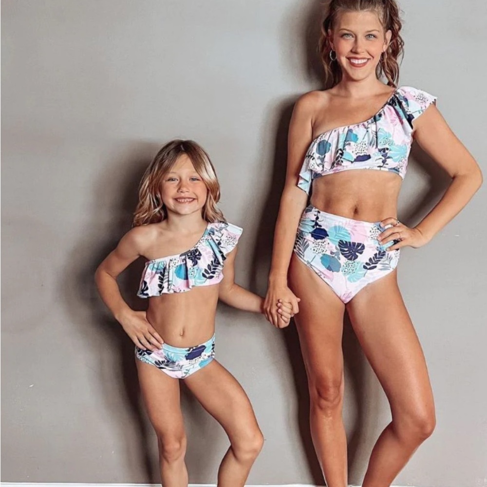 Bailey’s Blossoms Meilani Two Piece Swimsuit Bikini Mommy & Me Set